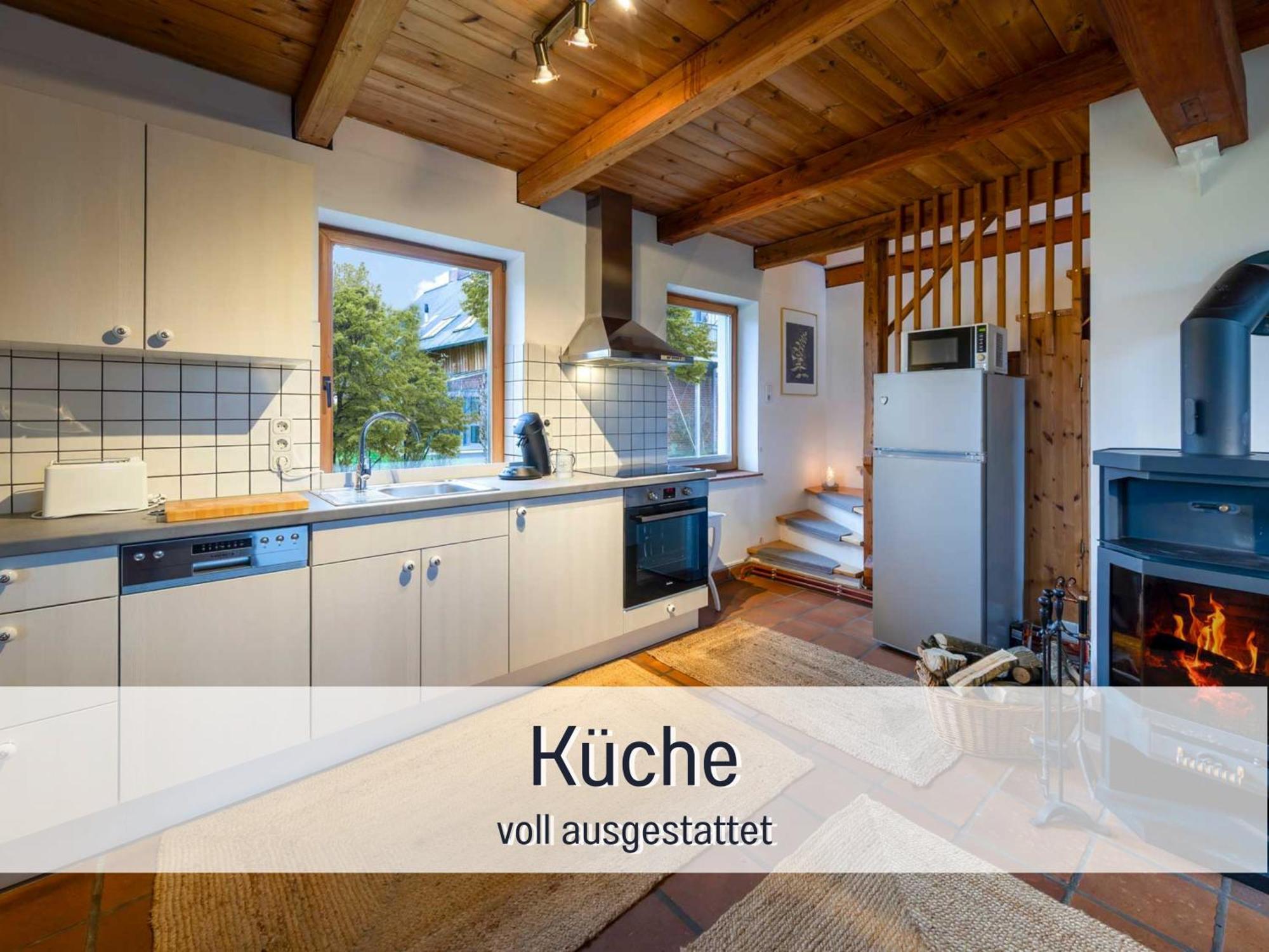 Ferienhaus Toepferhaus - Strandnah, Haustierfreundlich, Optimal Fuer Workation, Kaminofen, Garten, Fuer Paare Und Alleinreisende Steinberg  Luaran gambar